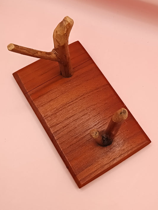 Rustic Wood Display Piece – Vintage Style