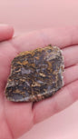 Moss Agate Slab – Rooted Ribbons in Smoky Lavender Stone-23 grams