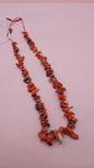 Mediterranean Red Coral Beads – 51g Natural Chunk Strand for Jewelry Making, 20"