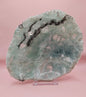 Carved Fluorite Bowl – Polished Gemstone Display Dish – 10.25"