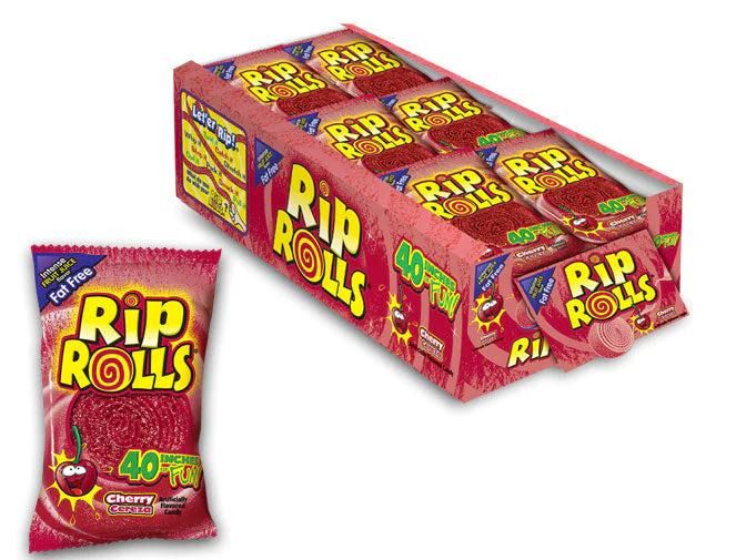 RIP ROLLS Cherry  24 PACK