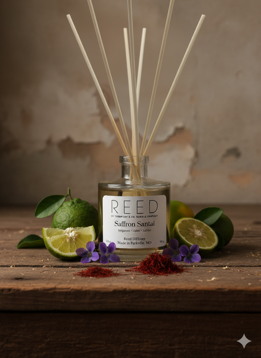 Saffron Santal - Reed Diffuser