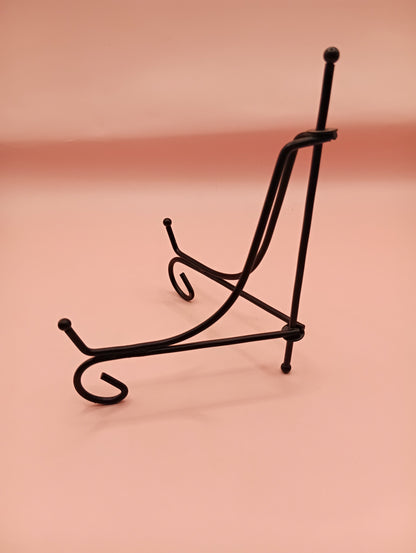 Black Metal Display Easel