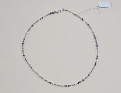 Natural Gemstone Necklace – 9 Colors, 6.7" Diameter – Customizable with a Pendant