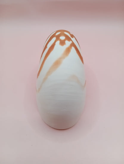 Tiger Nautilus Shell – Striking Natural Ocean Decor 4"
