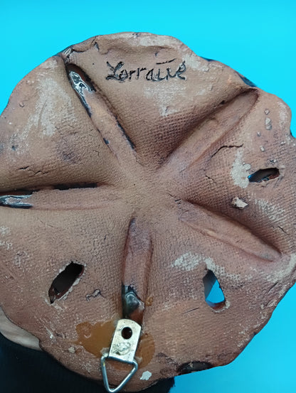 Ceramic Handmade Sand Dollar Wall Art – 5.5"