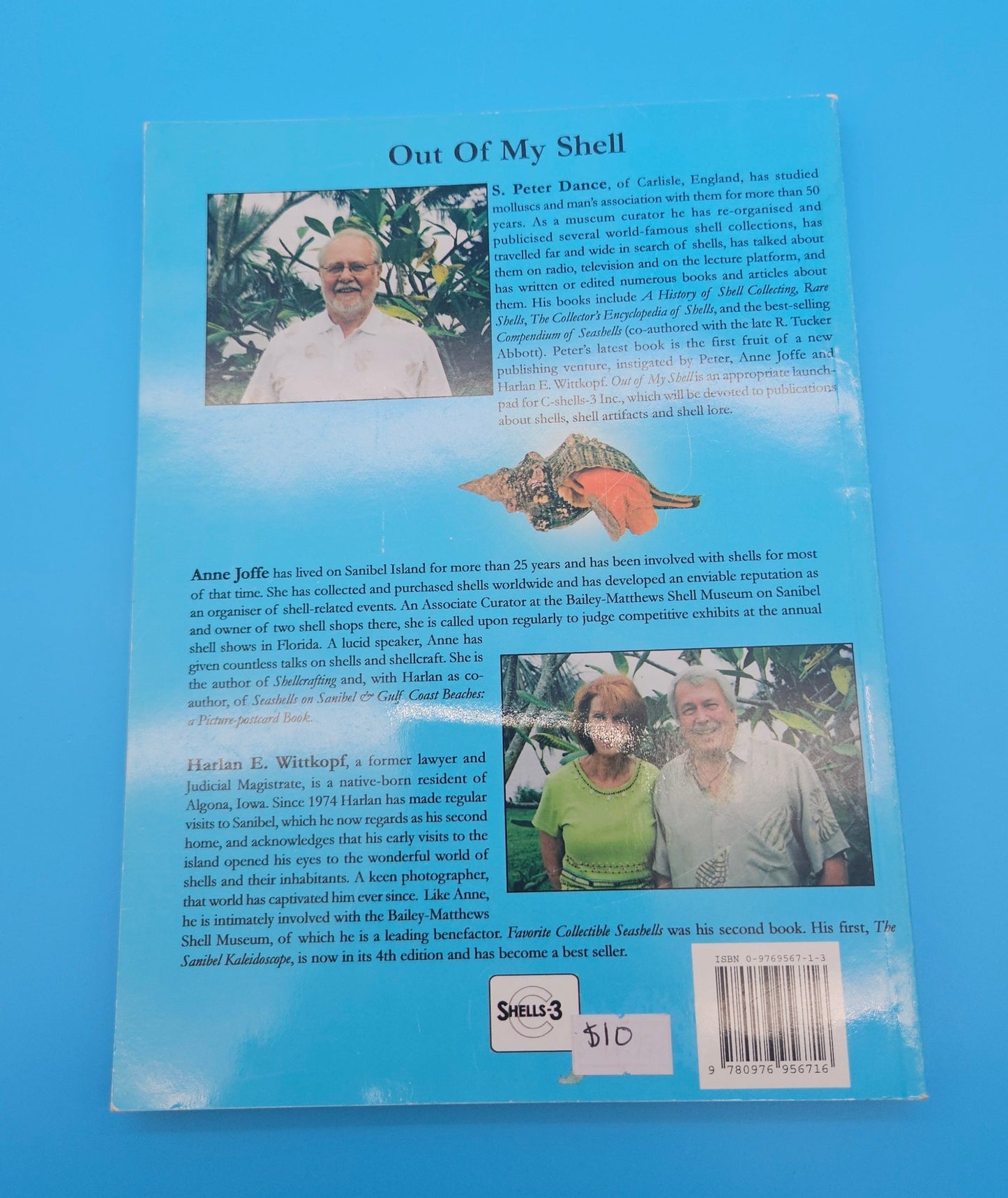 Out of My Shell – S. Peter Dance (2005, Softcover)