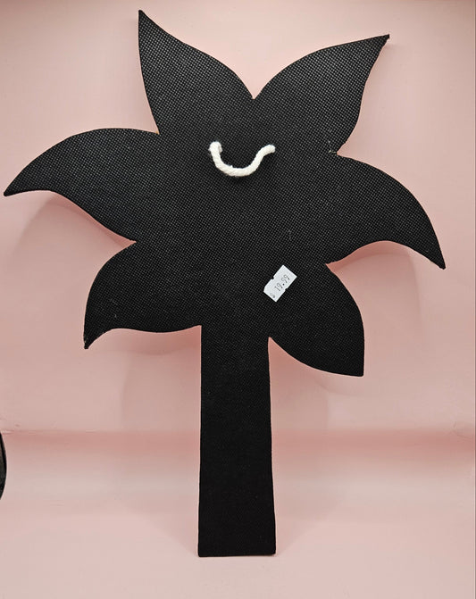 Handmade Seashell Palm Tree Wall Art – 13.5” x 11”