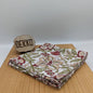 Napkin Set: Holiday Red & Green Floral