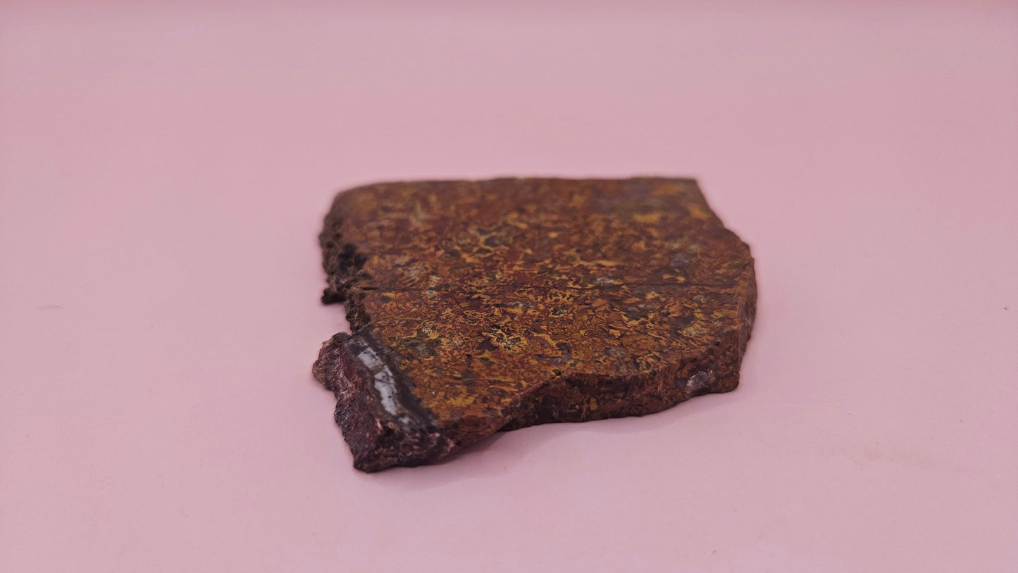 Moss Agate Slab – Earthy Patterns in a Natural Stone Canvas- 60 grams