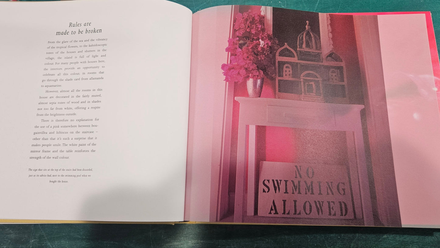 Island Life: Inspirational Interiors by India Hicks & David Flint Wood (2003, First U.S. Printing)