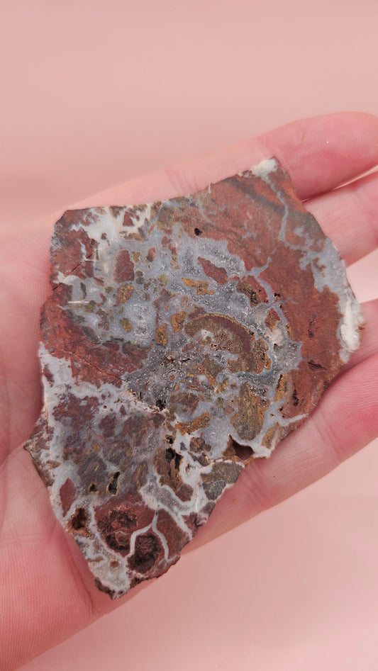 Rhyolite Slab –49 grams- Natural Beauty from Hatch, New Mexico