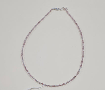 Natural Gemstone Necklace – 9 Colors, 6.7" Diameter – Customizable with a Pendant