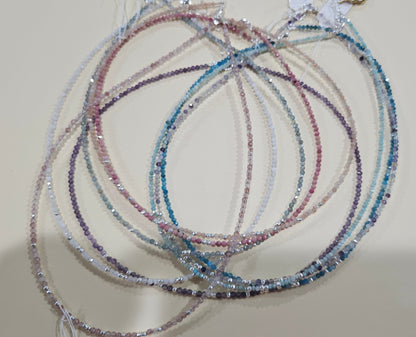 Natural Gemstone Necklace – 9 Colors, 6.7" Diameter – Customizable with a Pendant