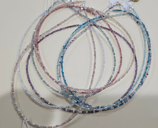 Natural Gemstone Necklace – 9 Colors, 6.7" Diameter – Customizable with a Pendant