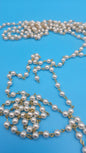 Vintage String of 5-6mm Pearls – 58 Inches for Crafting, Jewelry Making, or Garland