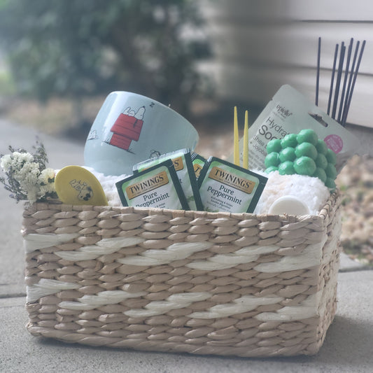 The Wellness Box-Self Care Spa Gift Set Basket for Women 15pc