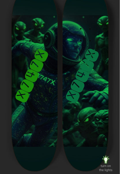 X747X COSMIC OVERLORD *GLOW IN THE DARK* Special Series