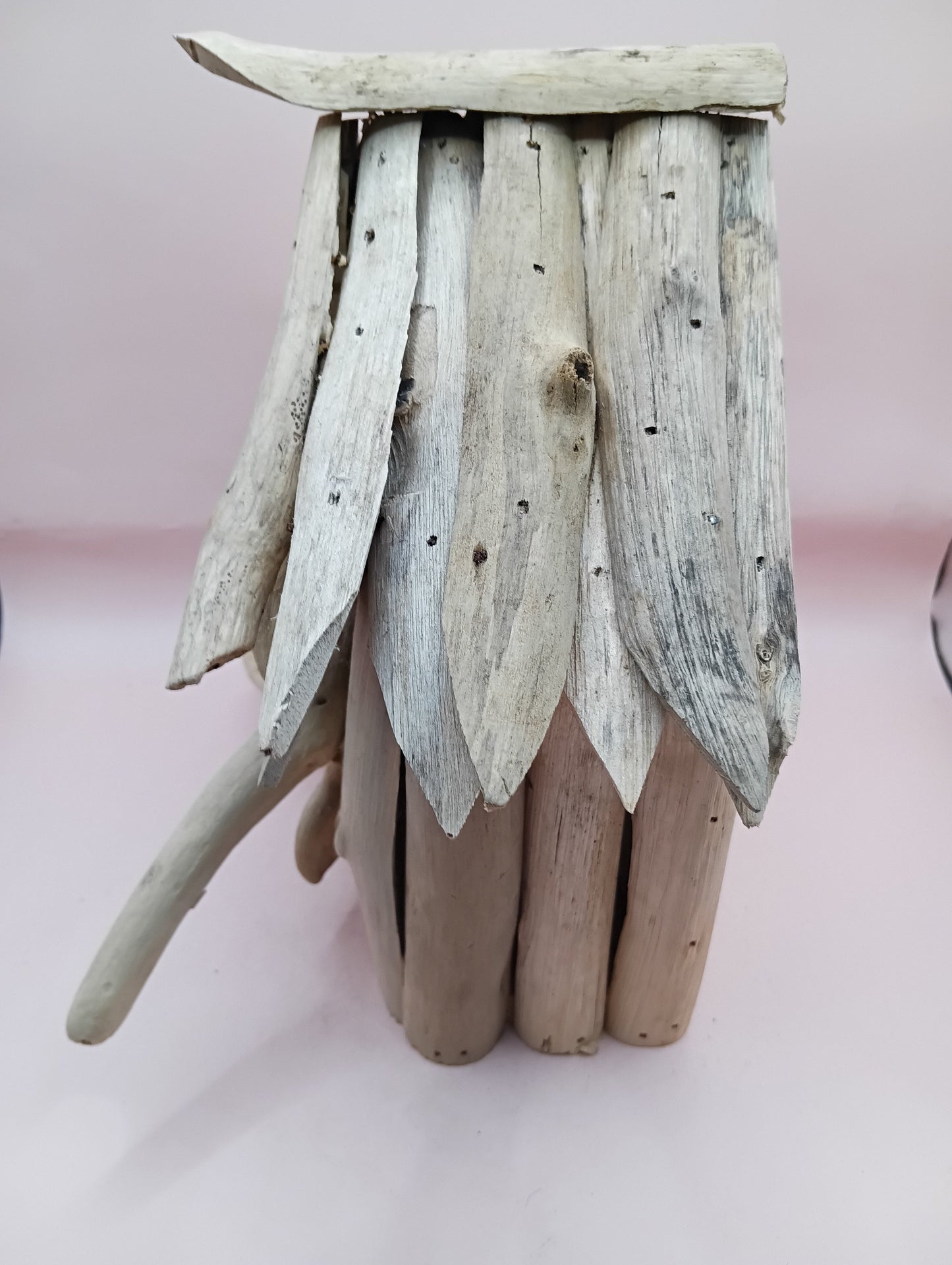 Handcrafted Driftwood Birdhouses – Single & Double Variants – Coastal Rustic Decor