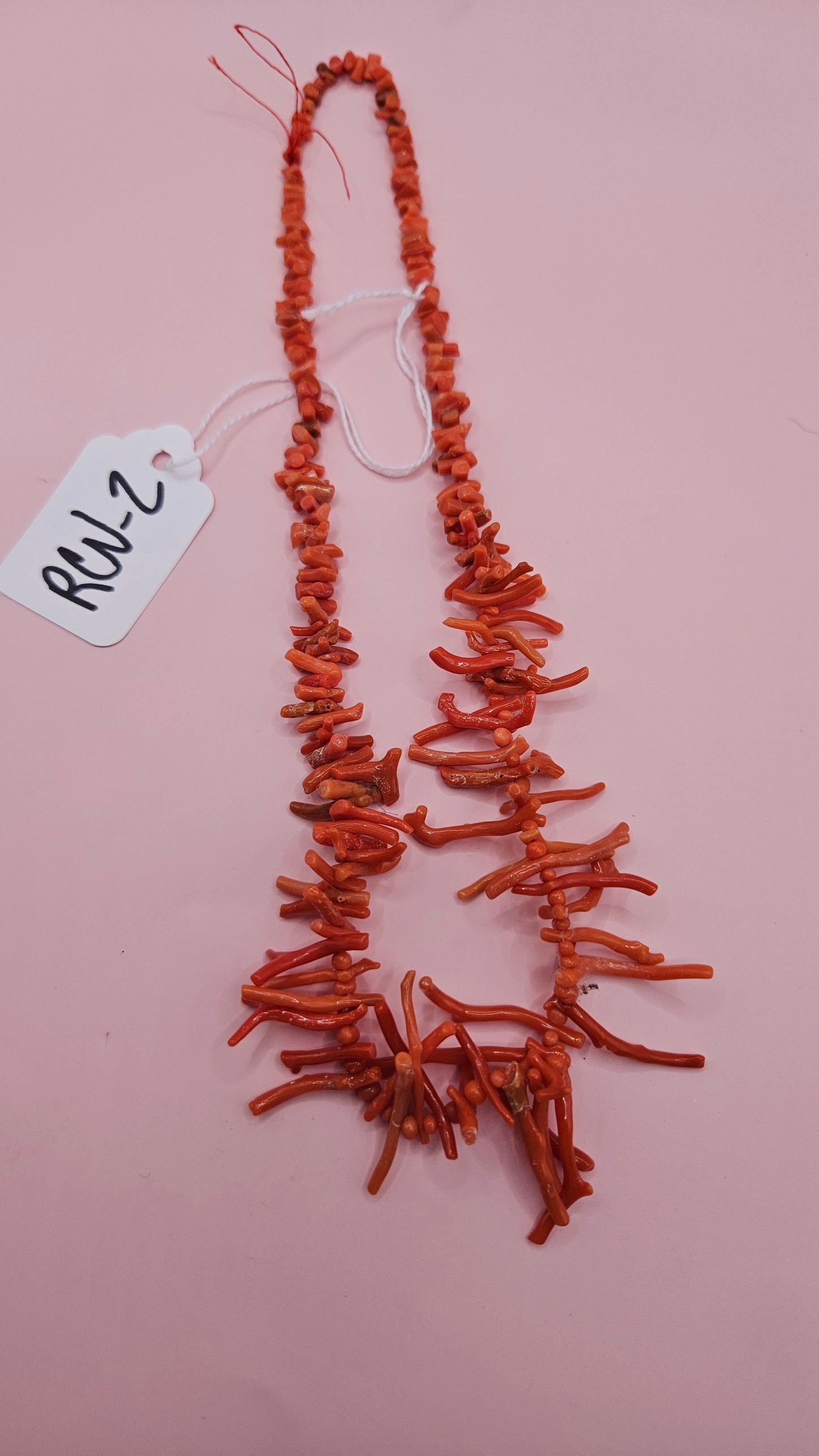 Mediterranean Red Coral Beads – 25g Natural Branch Strand for Jewelry Making