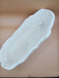 Tongue Mushroom Coral 14" Oblong Bowl Shape