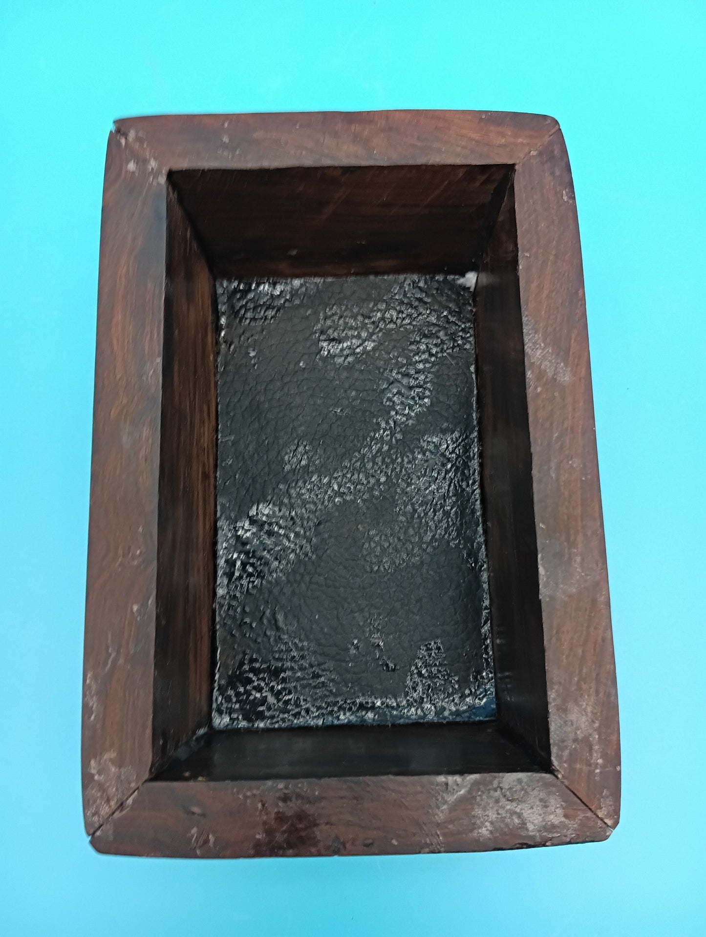 Hand Carved Ironwood Turtle Box – Coastal Decor Storage 5.25"