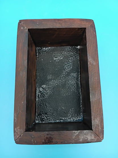 Hand Carved Ironwood Turtle Box – Coastal Decor Storage 5.25"