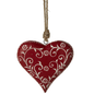 Pattern Heart Ornament