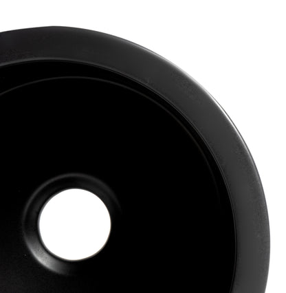 ALFI brand ABF1818R Round 18" x 18" Undermount / Drop In Fireclay Prep Sink