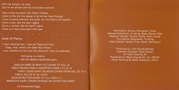 Selling England By The Pound (SACD) | Mint (M) Mint (M)