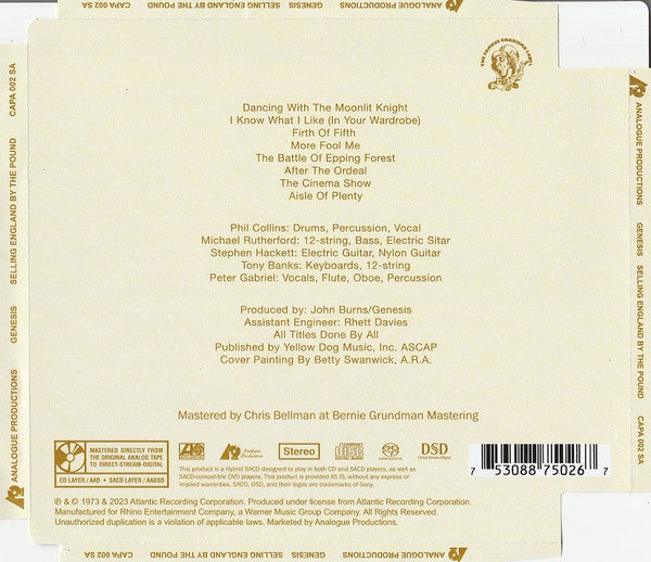 Selling England By The Pound (SACD) | Mint (M) Mint (M)