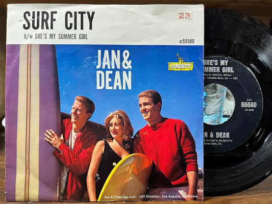 Surf City (7" VINYL) | Excellent+ (EX+) Excellent (EX)