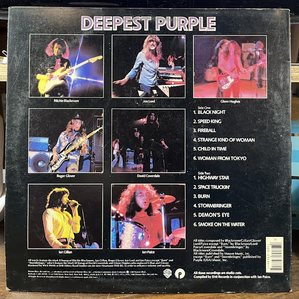 Deepest Purple : The Very Best Of Deep Purple (VINYL) | Excellent (EX) Excellent (EX)