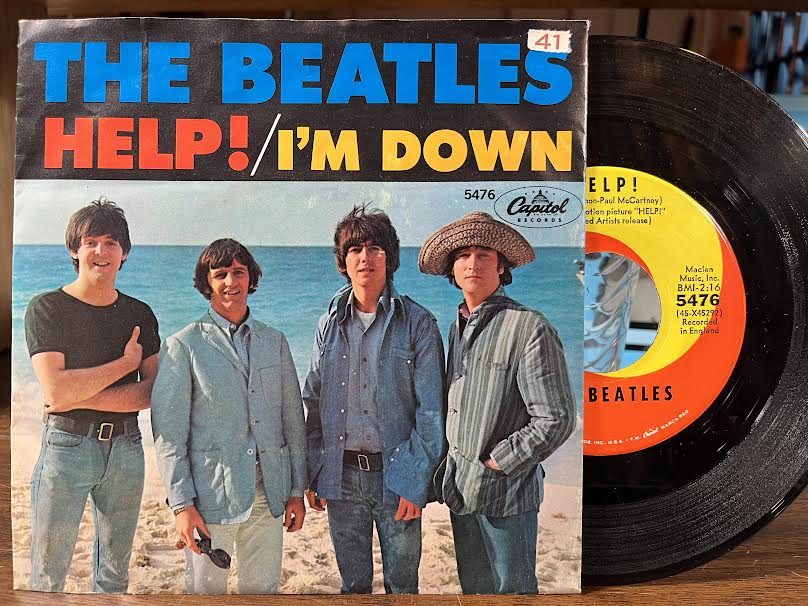 Help! / I’m Down (7" VINYL) | Excellent (EX) Near Mint (NM or M-)