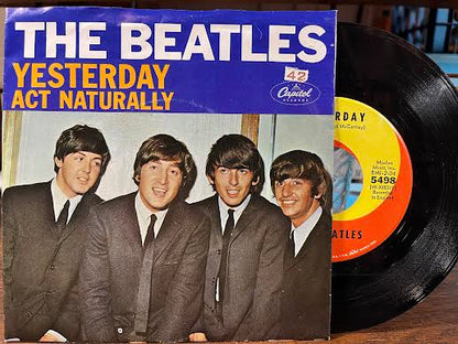 Yesterday / Act Naturally (7" VINYL) | Excellent (EX) Excellent+ (EX+)