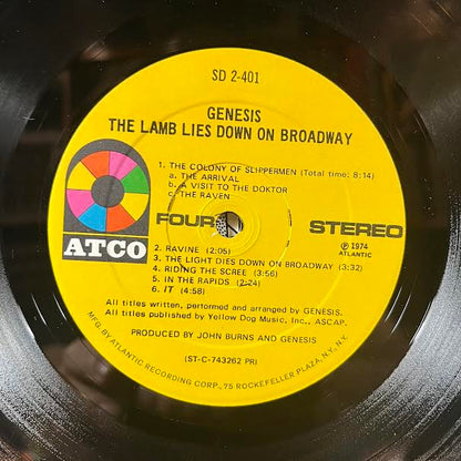 The Lamb Lies Down On Broadway (2xVINYL) | Excellent (EX) Very Good (VG)