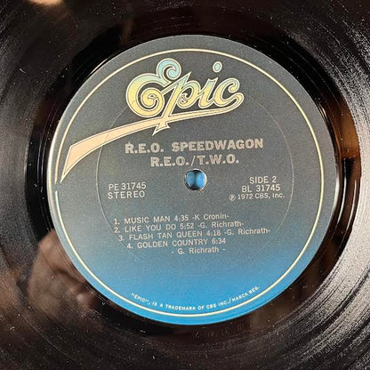 R.E.O./T.W.O. (VINYL) | Near Mint- (NM-) Excellent (EX)