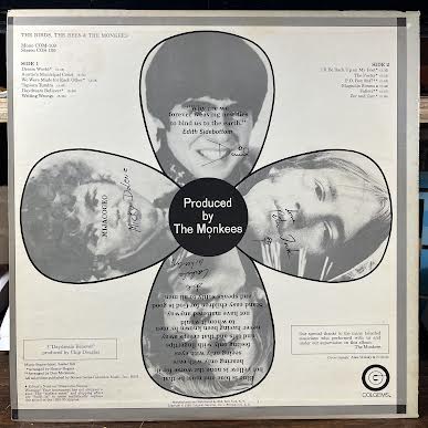The Birds, The Bees & The Monkees (VINYL) | Near Mint- (NM-) Excellent+ (EX+)
