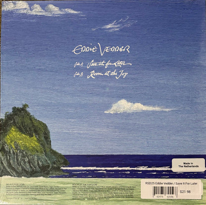 Save It For Later / Room At The Top (BLUE VINYL) | Near Mint (NM or M-) Mint (M)