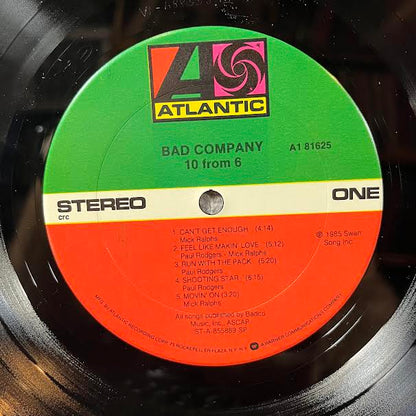 10 From 6 (VINYL) | Near Mint (NM or M-) Excellent+ (EX+)