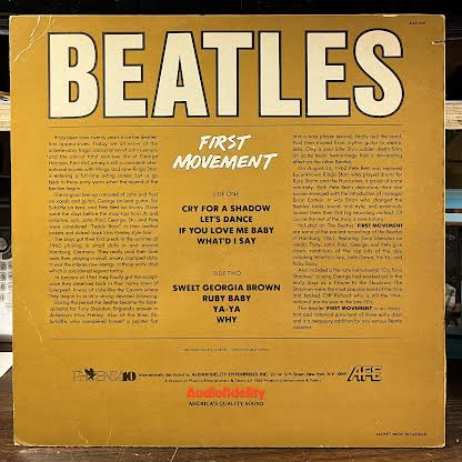 First Movement (VINYL) | Near Mint (NM or M-) Near Mint (NM or M-)