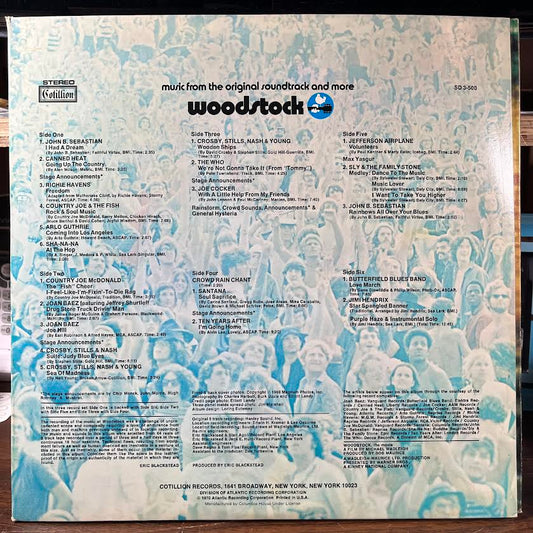 Woodstock - Music From The Original Soundtrack And More (3xVINYL) | Near Mint (NM or M-) Excellent+ (EX+)