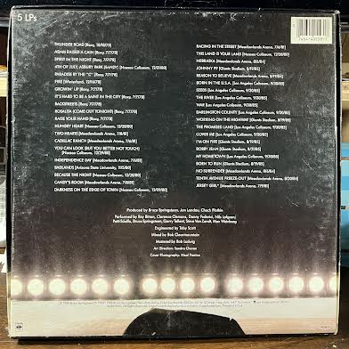 Live / 1975-85 (5xVINYL BOX) | Near Mint (NM or M-) Very Good Plus (VG+)
