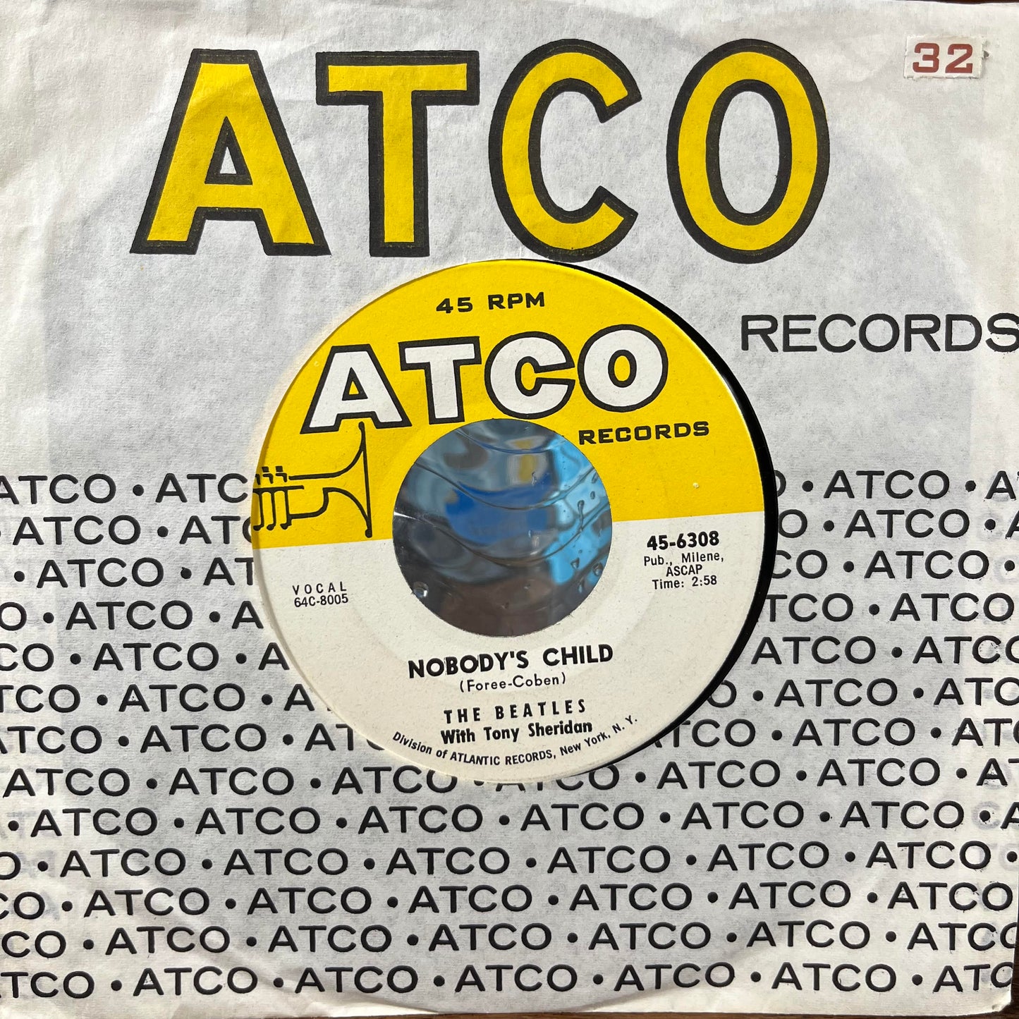 Ain't She Sweet / Nobody's Child (7" VINYL) | Very Good Plus Plus (VG++) Near Mint (NM or M-)