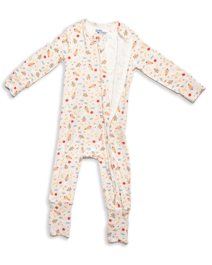 Rocketship Toddler Bamboo Pajamas
