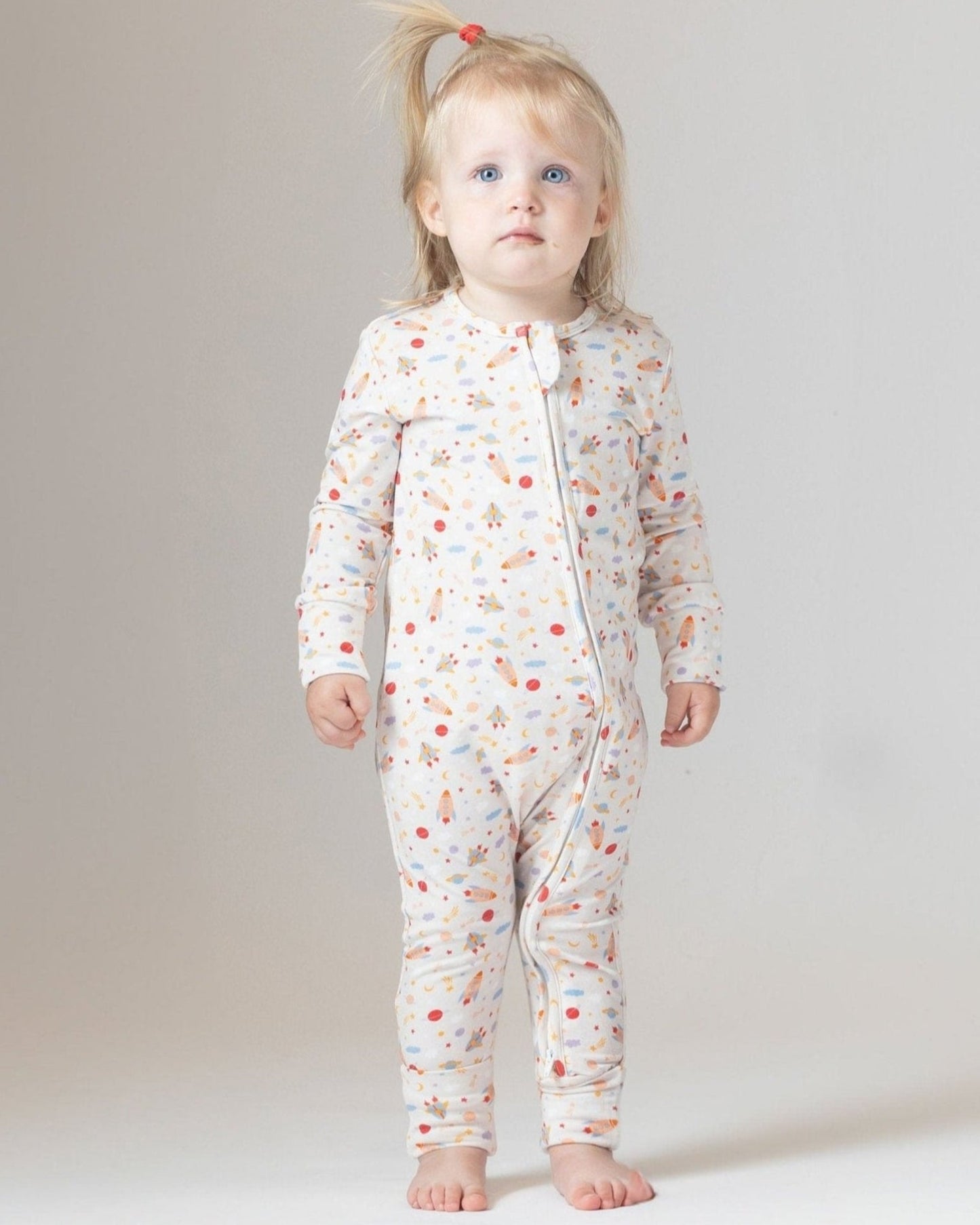 Rocketship Toddler Bamboo Pajamas