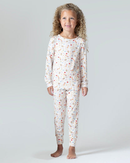Rocketship Bamboo Kids Pajamas