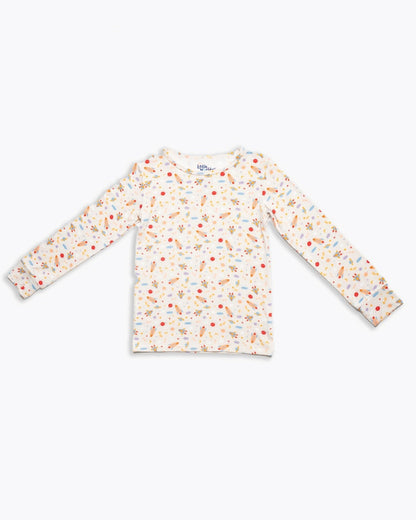 Rocketship Bamboo Kids Pajamas