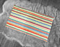 SALE IKEA Bankkamrat, Hemmahos, Stuva Bench Pad Cover  Colorful Fiesta Stripe