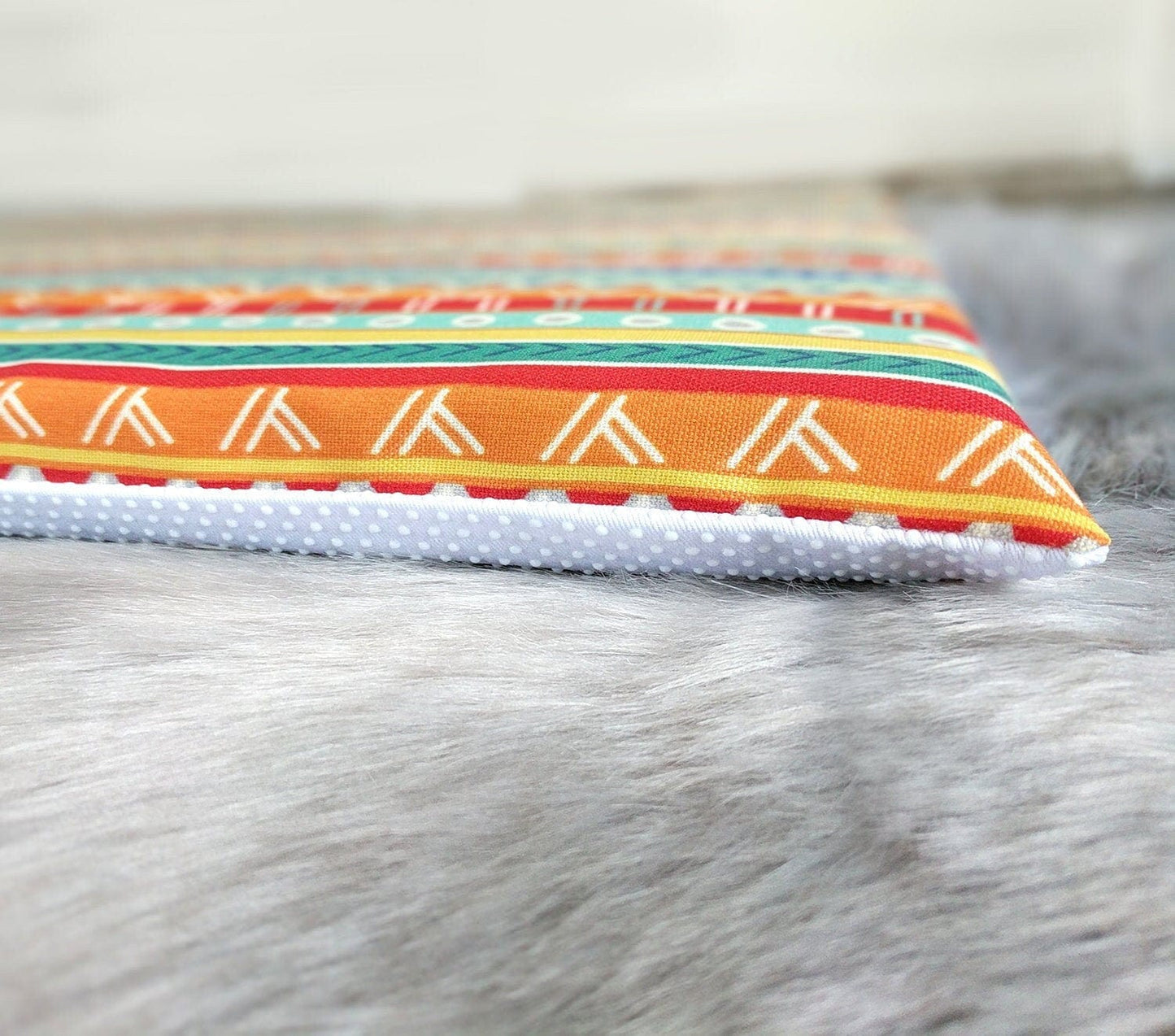 SALE IKEA Bankkamrat, Hemmahos, Stuva Bench Pad Cover  Colorful Fiesta Stripe